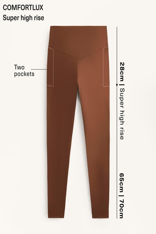 Leggings - Marrone