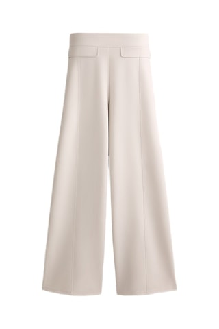 Pantaloni bootcut - Beige