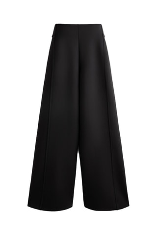 Pantaloni wide legs - Nero