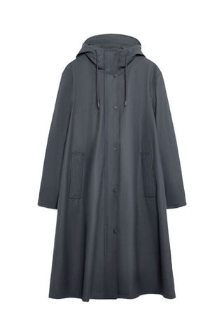 Parka con cappuccio - Antracite