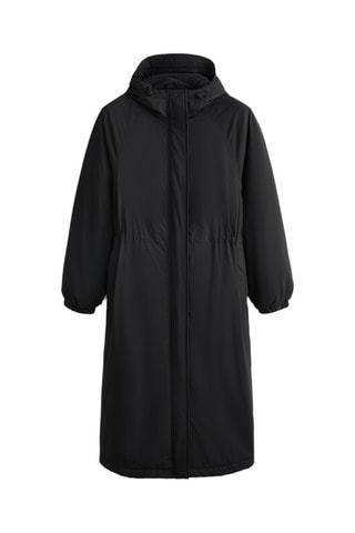 Impermeabile con cappuccio - Nero