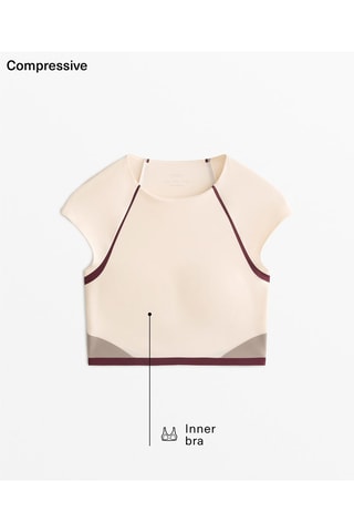Crop top - Beige