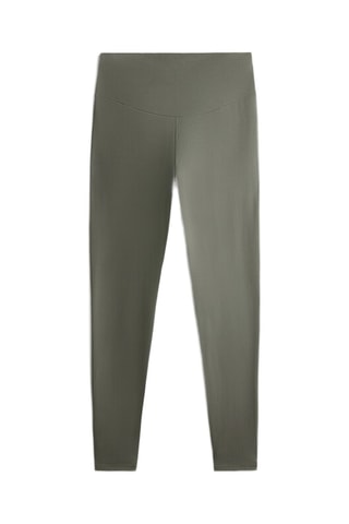 Leggings a vita alta - Kaki
