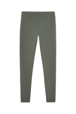 Leggings a vita alta - Kaki
