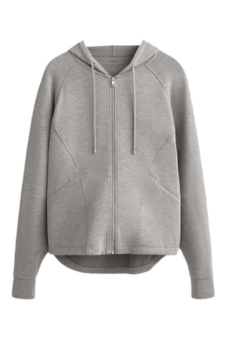 Felpa con cappuccio - Grigio