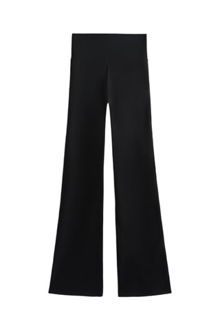 Pantaloni flare - Nero