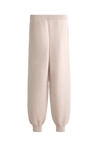 Pantaloni sportivi - Ecrù melange
