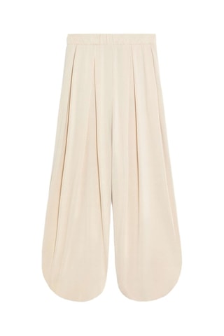 Pantaloni palazzo - Beige