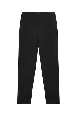 Pantaloni straight - Nero
