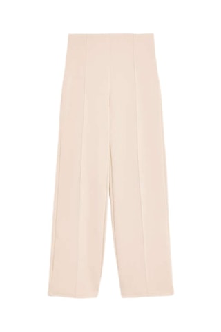 Pantaloni straight - Beige