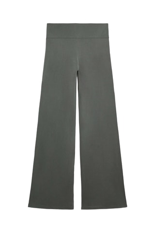 Pantaloni flare - Grigio scuro