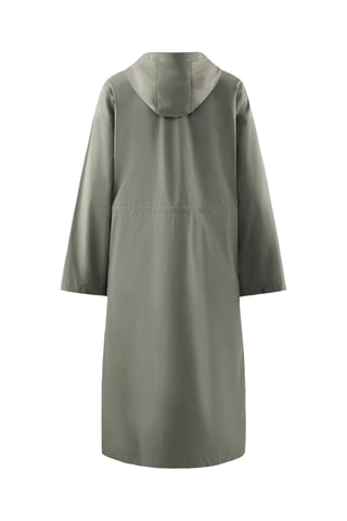 Impermeabile con cappuccio - Kaki