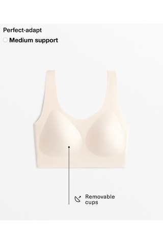 Top sportivo - Beige