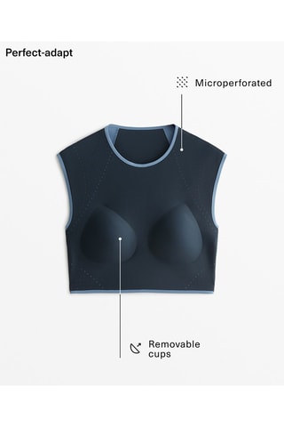 Crop top - Navy