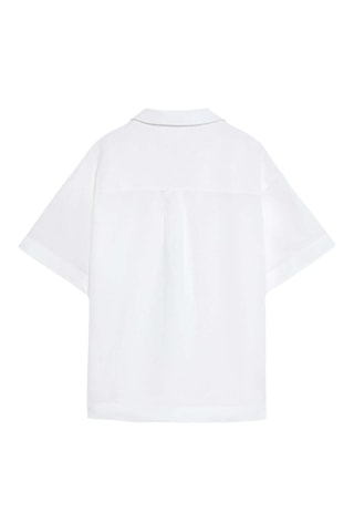 Camicia in lino - Bianco