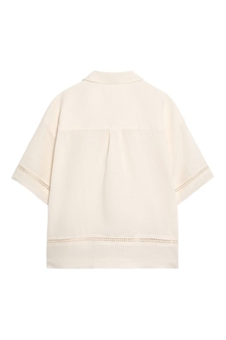 Camicia in lino - Ecrù