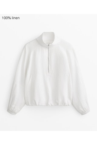 Camicia in lino - Bianco