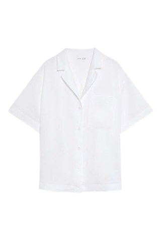 Camicia in lino - Bianco