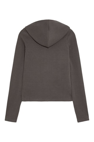Felpa con cappuccio - Grigio scuro