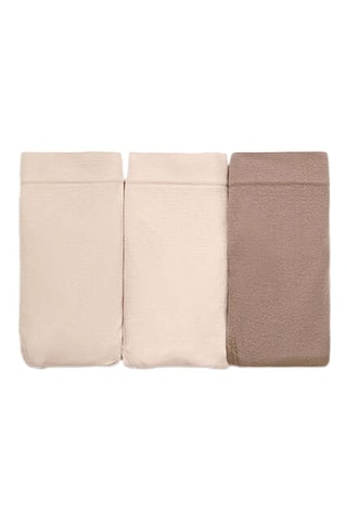 3 perizomi - Beige e rosa