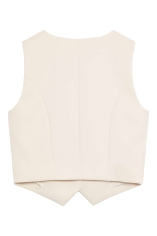 Gilet da completo - Ecrù