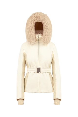 Giacca con cappuccio - Beige