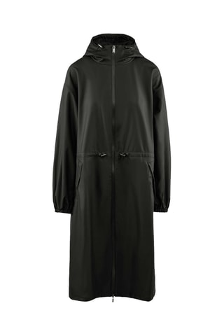 Impermeabile con cappuccio - Nero