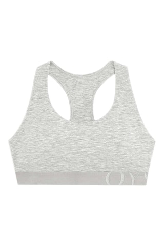 Top - Grigio chiaro melange
