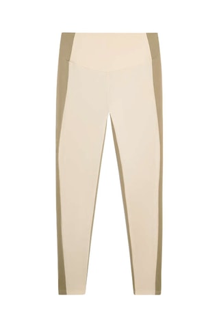 Leggings a vita alta - Beige