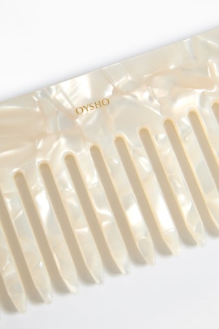 Pettine a denti larghi - Beige