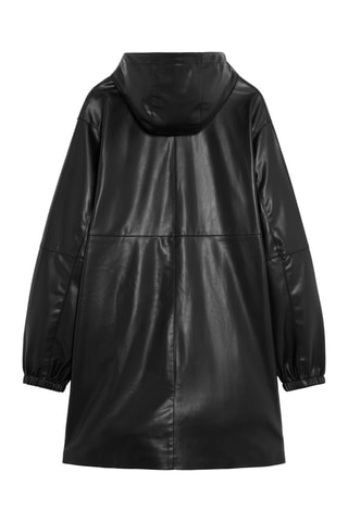 Parka con cappuccio - Nero