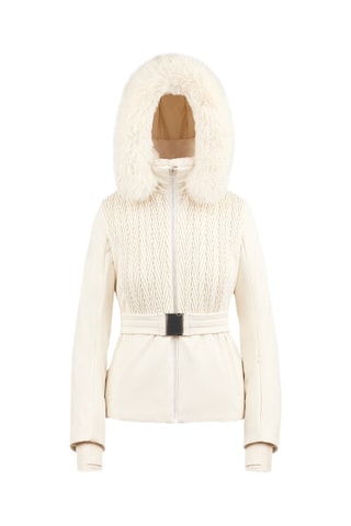 Giacca con cappuccio - Beige