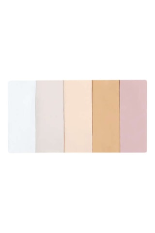 5 slip - Cammello e bianco