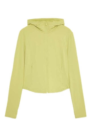 Giacca con cappuccio - Verde chiaro
