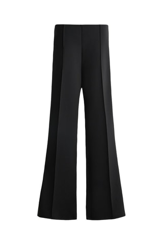 Pantaloni a vita alta - Nero