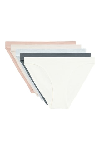 5 slip - Antracite e bianco