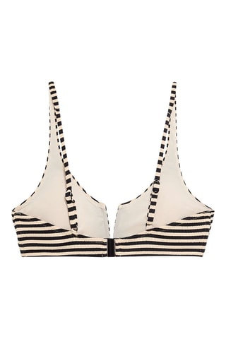 Reggiseno bikini - Nero ed ecrù