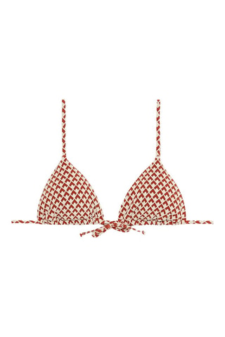 Reggiseno bikini - Rosso mattone