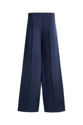 Pantaloni a vita alta - Navy