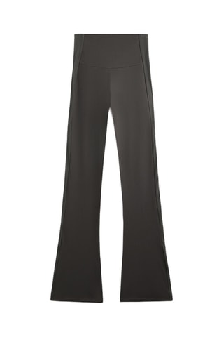 Pantaloni flare - Nero