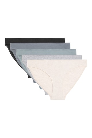 5 slip - Beige e grigio chiaro