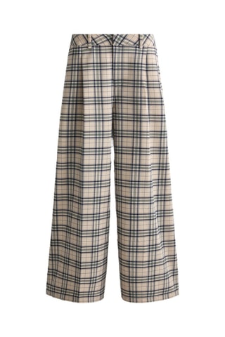 Pantaloni wide legs - Beige
