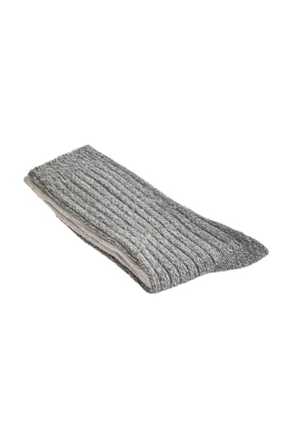 2 paia di calze - Ecrù e grigio