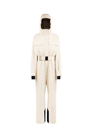 Tuta con cappuccio - Beige