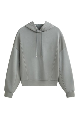 Felpa con cappuccio - Grigio
