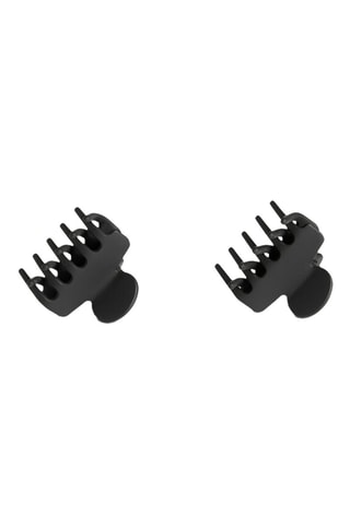 2 mollette per capelli - Nero
