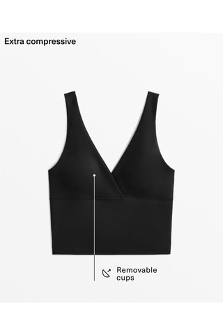 Top sportivo - Nero