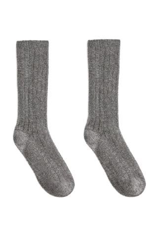 Calze in cashmere - Grigio