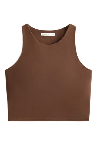 Crop top - Marrone