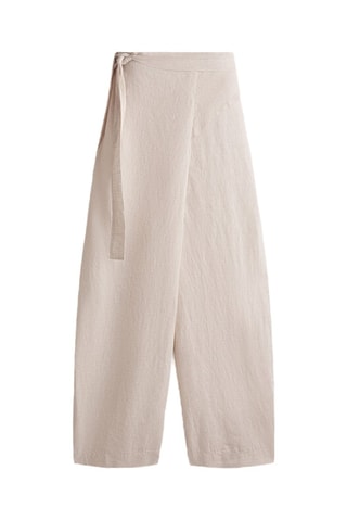 Pantaloni in lino - Beige